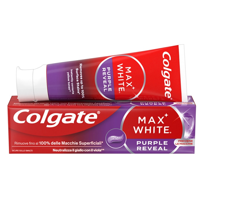 Colgate Dentifricio Max White Purple Reveal
