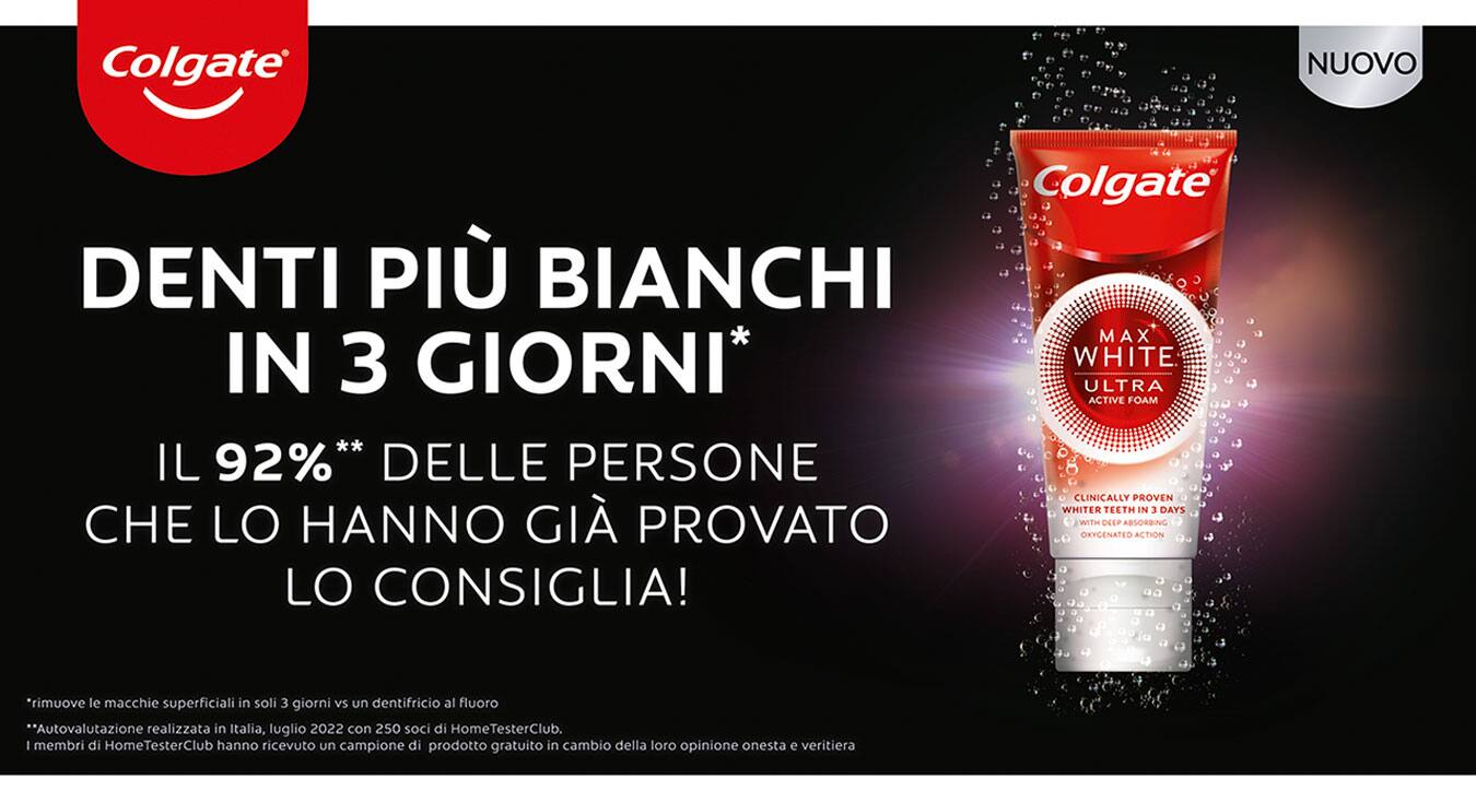 Colgate Max White ULTRA active foam