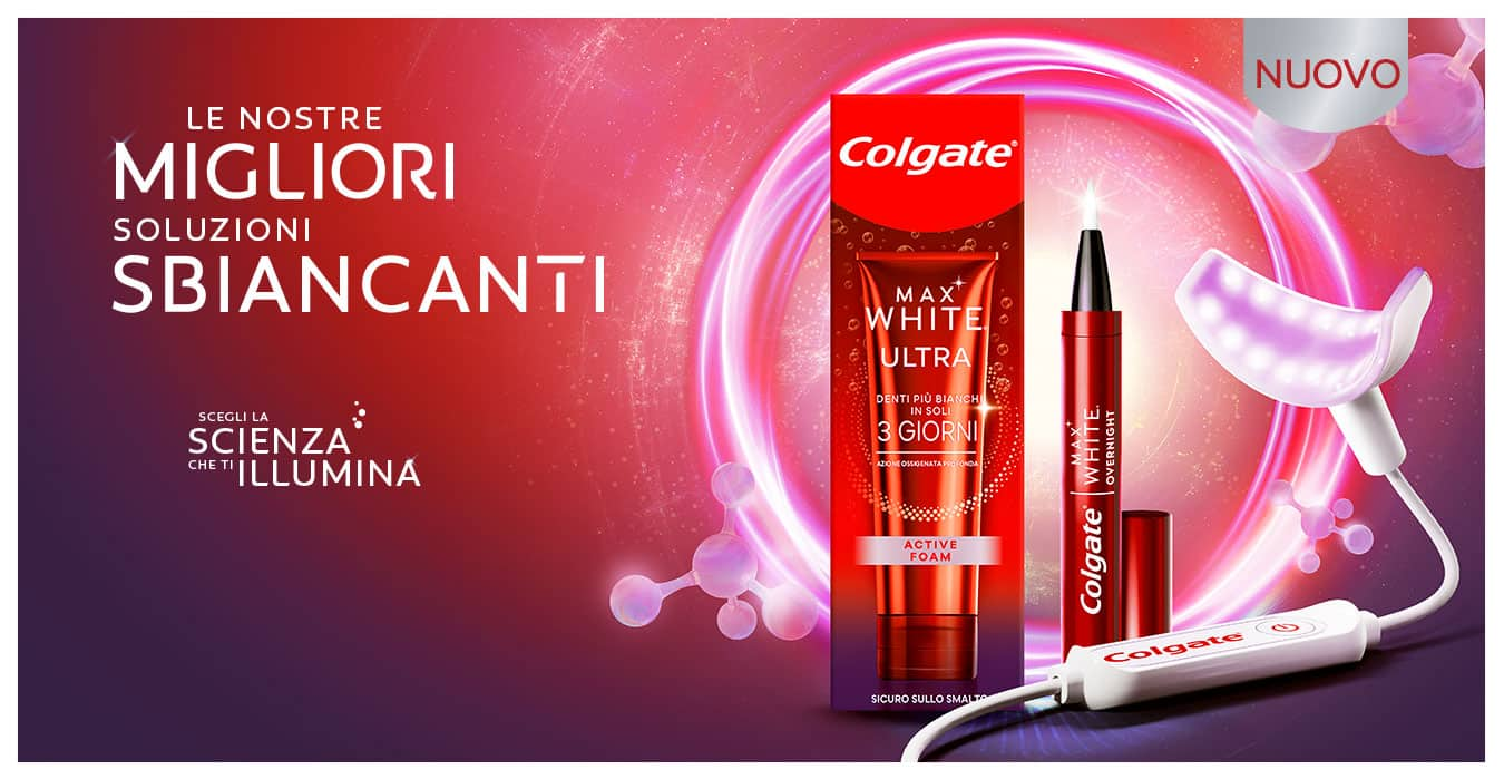 Astuccio dentifricio fatto con tubetti di dentifricio riciclato Colgate