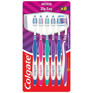 Colgate<sup>®</sup> Zig Zag x 6 - Spazzolino