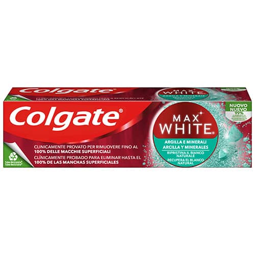 Colgate<sup>®</sup> Max White Argilla 75 ml - Dentifricio